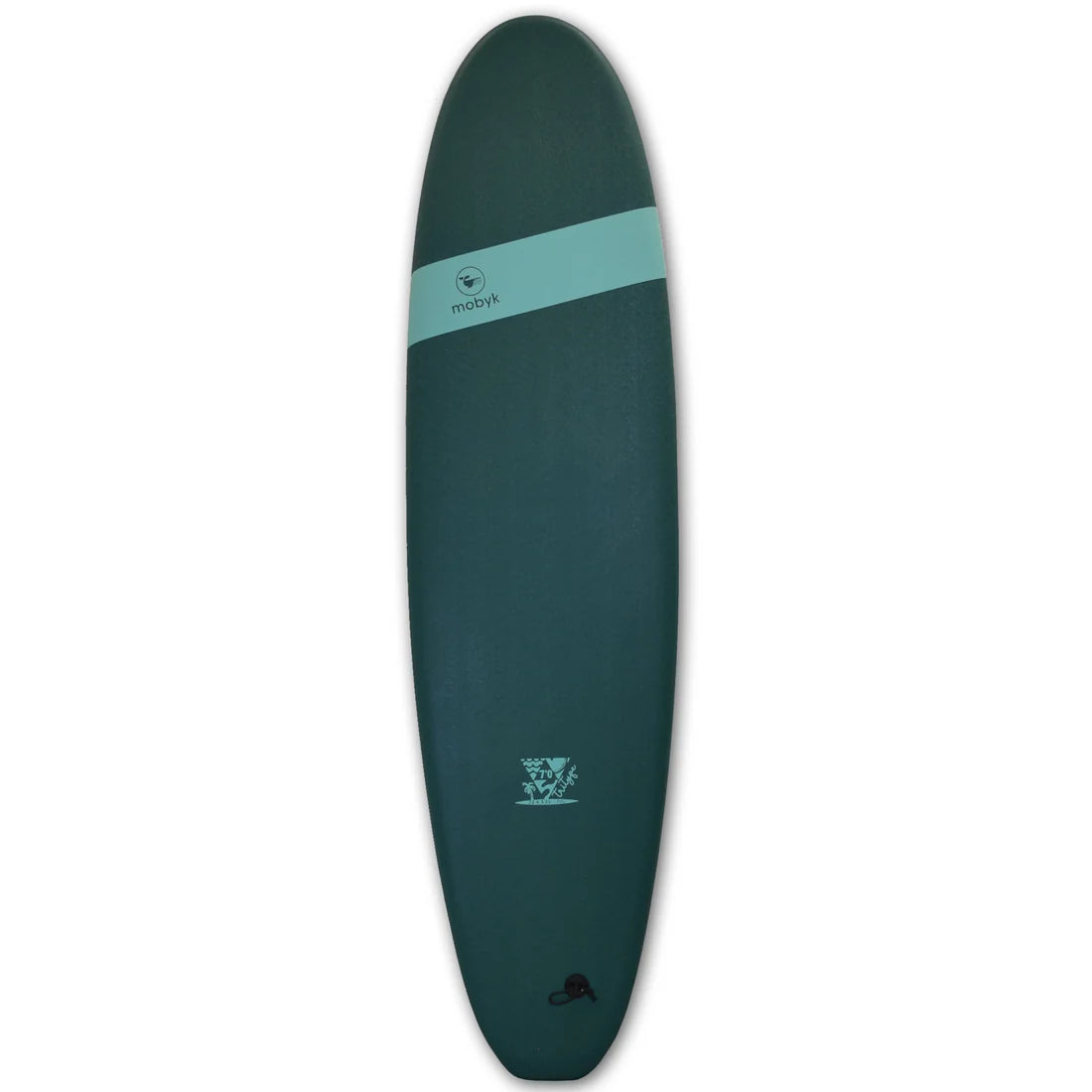 Mobyk Classic Long Softboard - Mallard Green