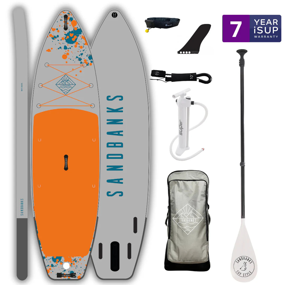 Pro White Water 10'8" x 34" x 6" iSUP Package