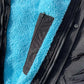 Sandbanks Style Luxury Dry Robe - Black/Blue