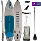 Pro-X Blue 10'6'' x 32'' x 4.75'' iSUP Package