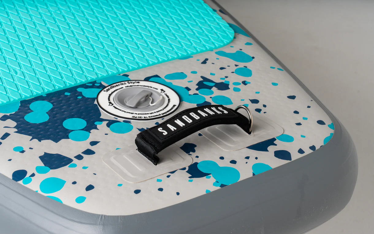 Pro-X Turquoise 10'6'' x 32'' x 4.75'' iSUP Package