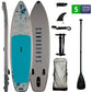 Ultimate Turquoise 10'6'' x 32'' x 4.75'' iSUP Package