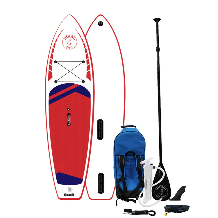 WindSUP Red 10'6''iSUP Package