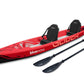 Glider Full Drop-Stitch Double Inflatable Kayak Package | Red