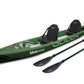 Glider Full Drop-Stitch Double Inflatable Kayak Package | Green