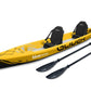 Glider Full Drop-Stitch Double Inflatable Kayak Package | Yellow