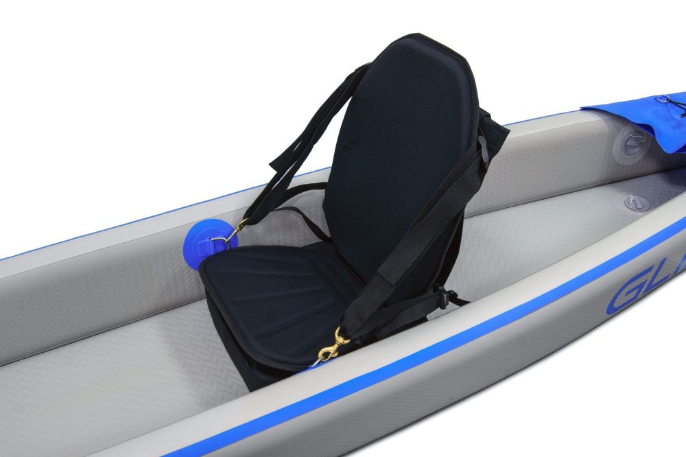 Glider Full Drop-Stitch Single Inflatable Kayak Package | Blue