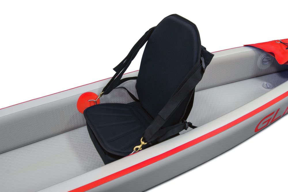 Glider Full Drop-Stitch Single Inflatable Kayak Package | Red