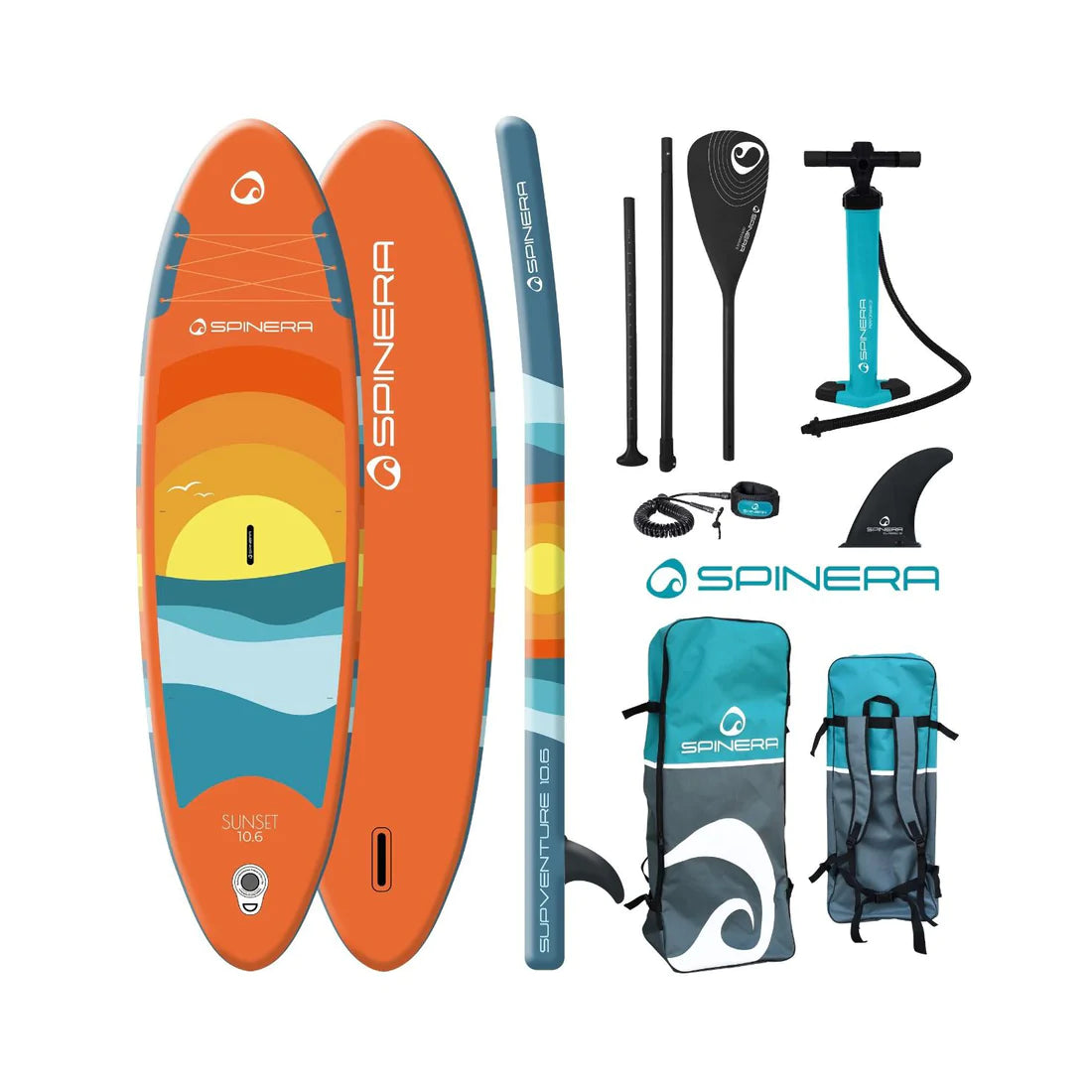 Spinera SupVenture Sunset 10ft6 iSUP Package 2023